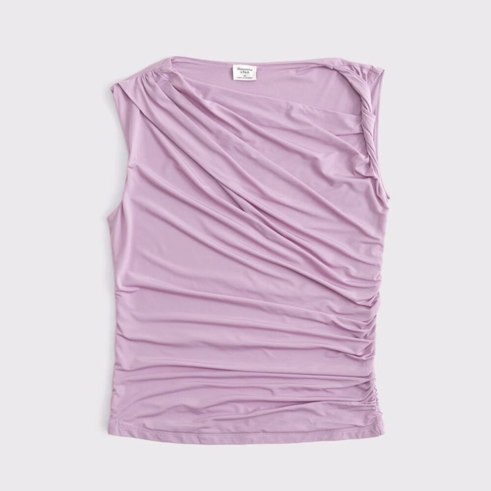 Abercrombie & Fitch Draped Twist Top